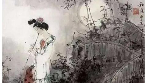 若得山花插滿頭