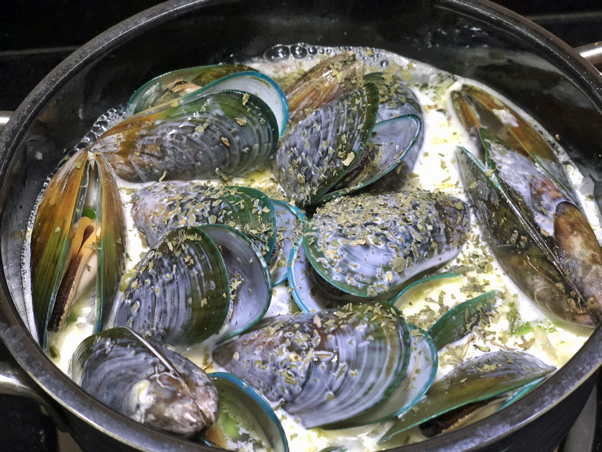 阿爾薩斯干白和奶油青口（外三首）