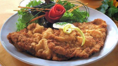 奧地利國菜──維也納炸肉排