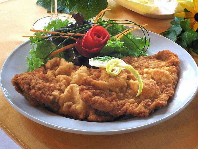 奧地利國菜──維也納炸肉排