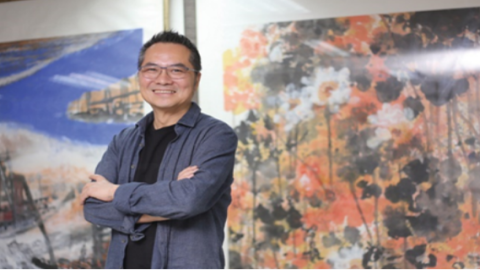中西合璧創作風格！林天行：中國畫創新發展重要里程碑