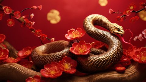 智壽雙全  生生不息