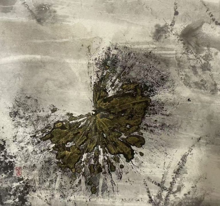 留得殘荷聽雨聲